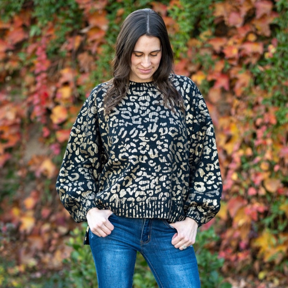 Leopard Goddess Sweater